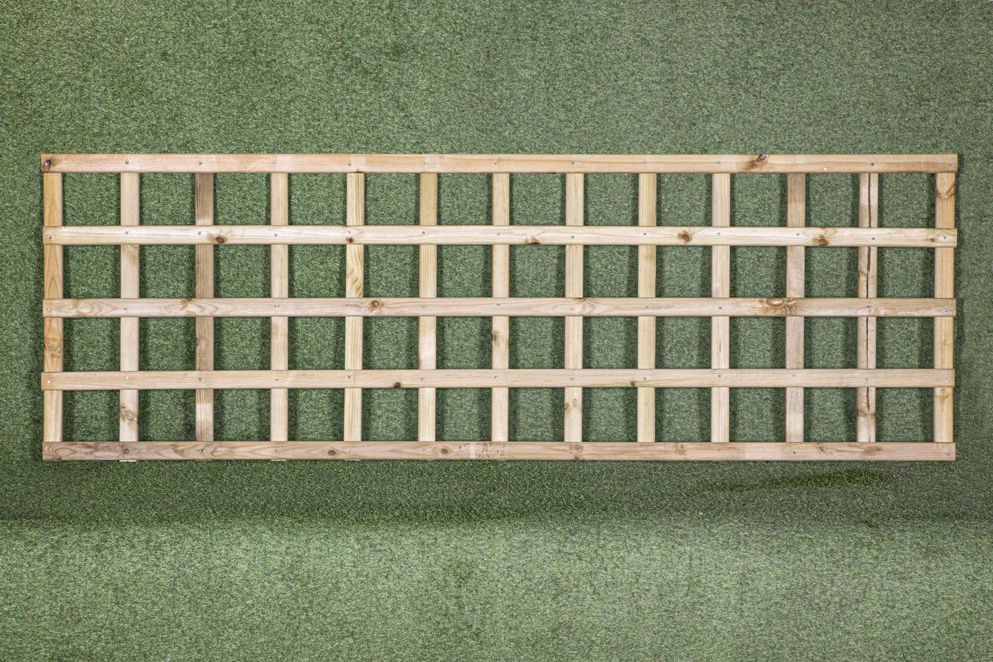 Square Trellis Panel Park Timber