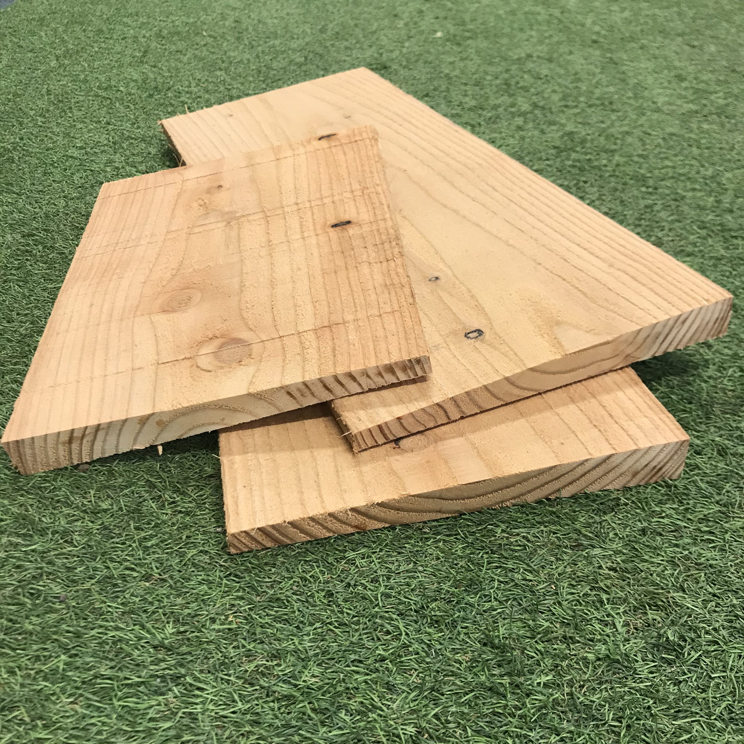 Untreated Feather Edge Boards
