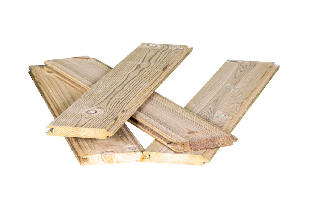 Treated Tongue & Groove Park Timber