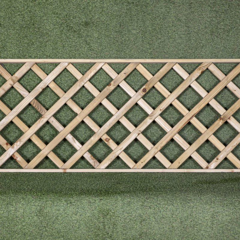 Diamond Trellis Panel Park Timber