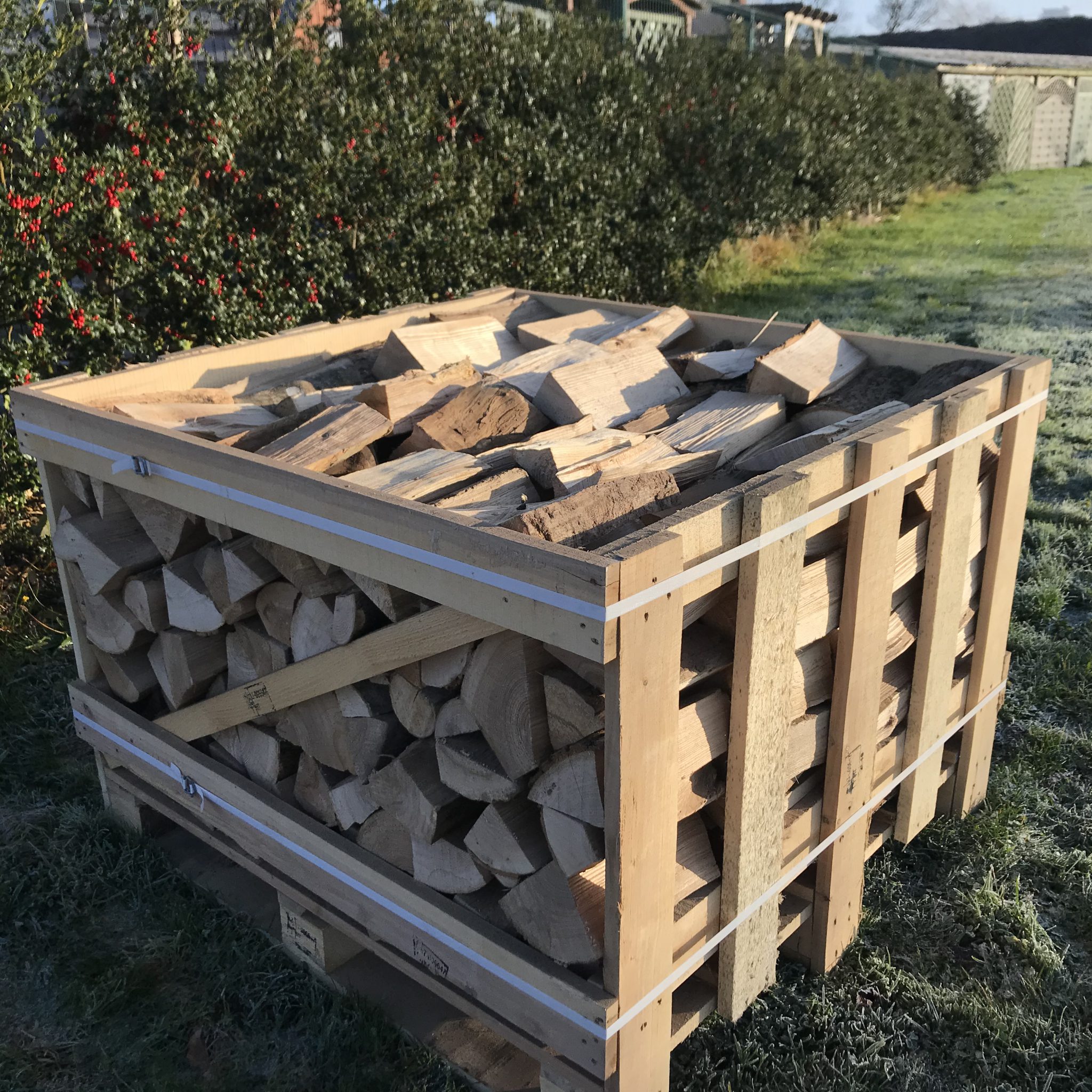 Log Crate Park Timber